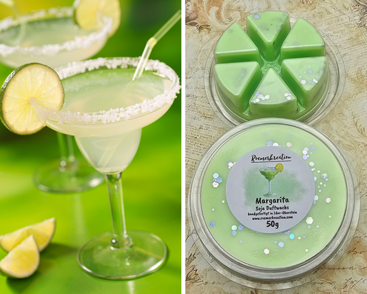 Schale 50 g | Margarita | Duftwachs