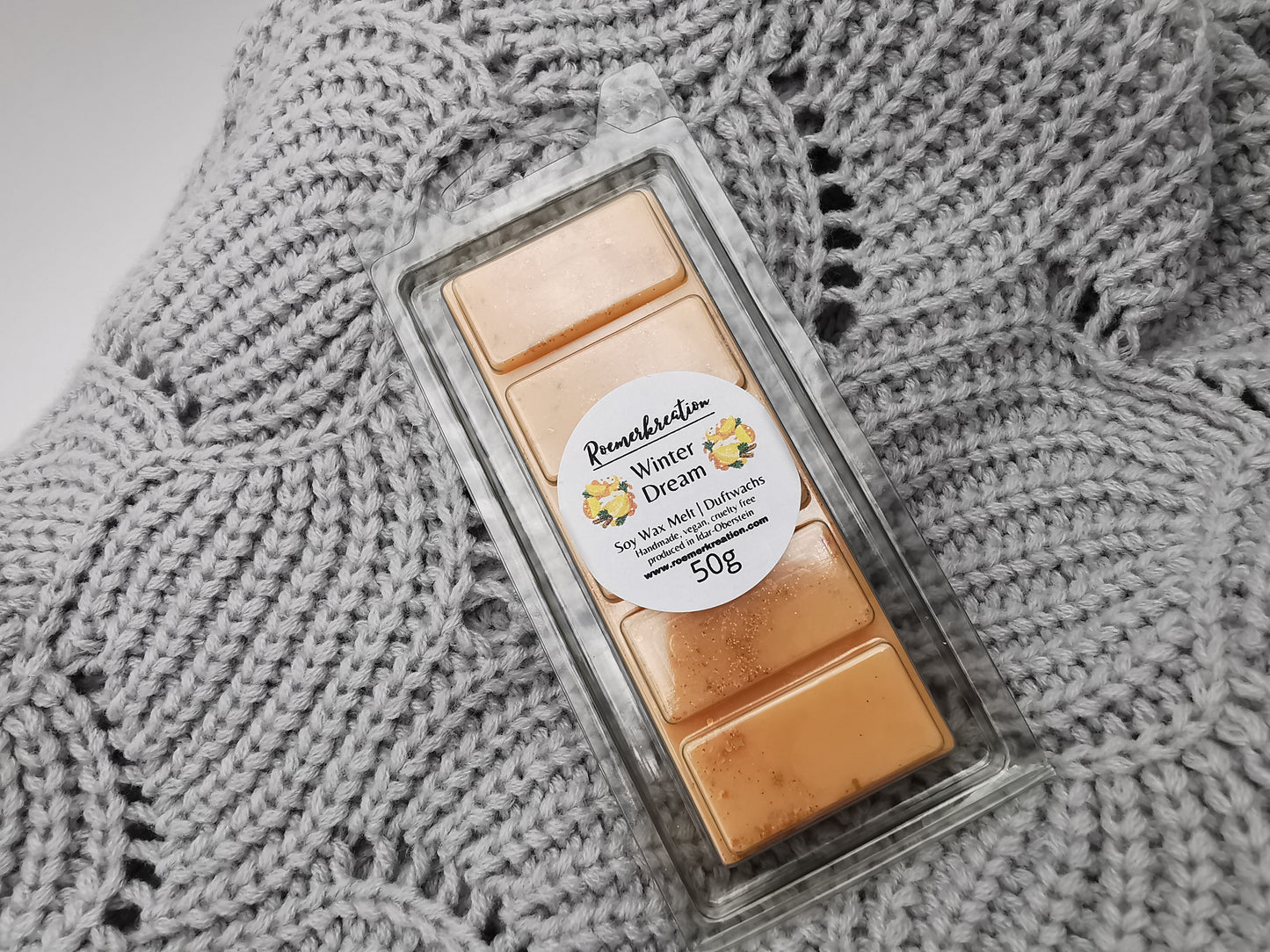 Winterdream | Handmade Wax Melts | Sojawachs Tafel | Winter Duft| highly scented Snap Bar| Home fragrance