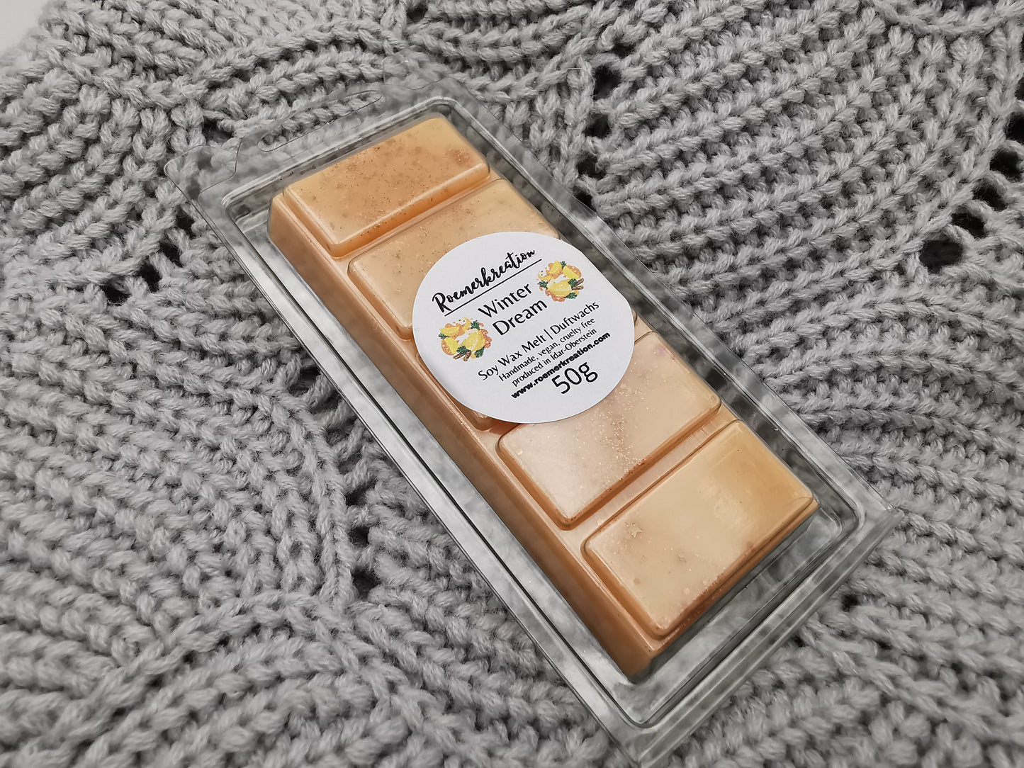 Winterdream | Handmade Wax Melts | Sojawachs Tafel | Winter Duft| highly scented Snap Bar| Home fragrance