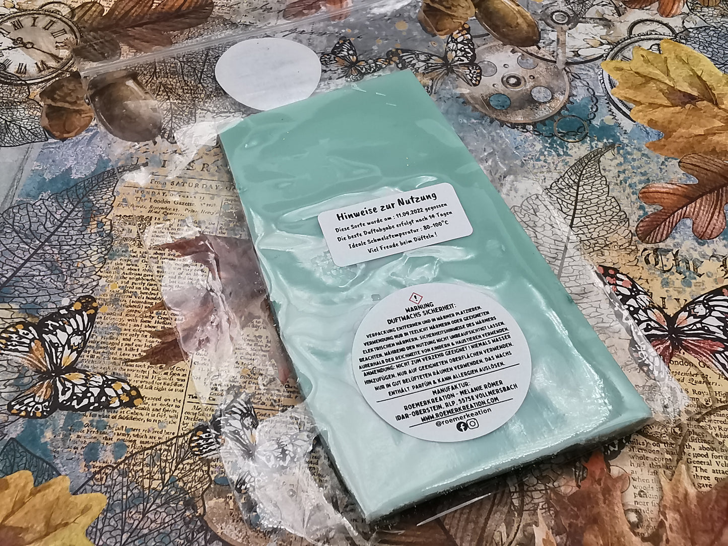 Kakadu Pflaume Duft | limitierte Edition | 40gr Sojawachs Brittle | Handgefertigtes Duftwachs