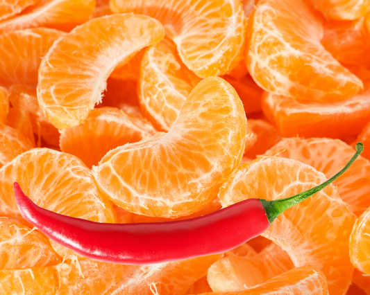 Tafel 50 g | Mandarine & Chili | Duftwachs